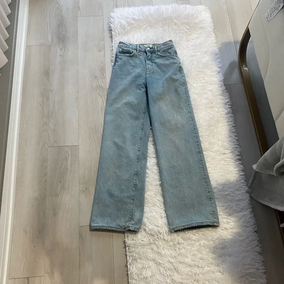 FREE PEOPLE🌸Wide leg straight jeans - Picture 5 of 10